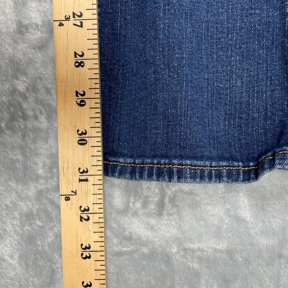 Hollister California Womens Jeans Size 24W 33L Bootcut Blue Denim - Picture 9 of 11